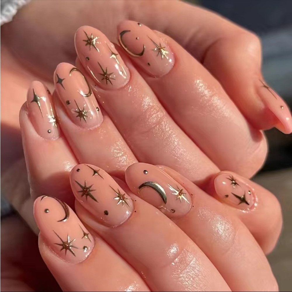 Celestial Skies - Nail Junkie - full artificial nail set